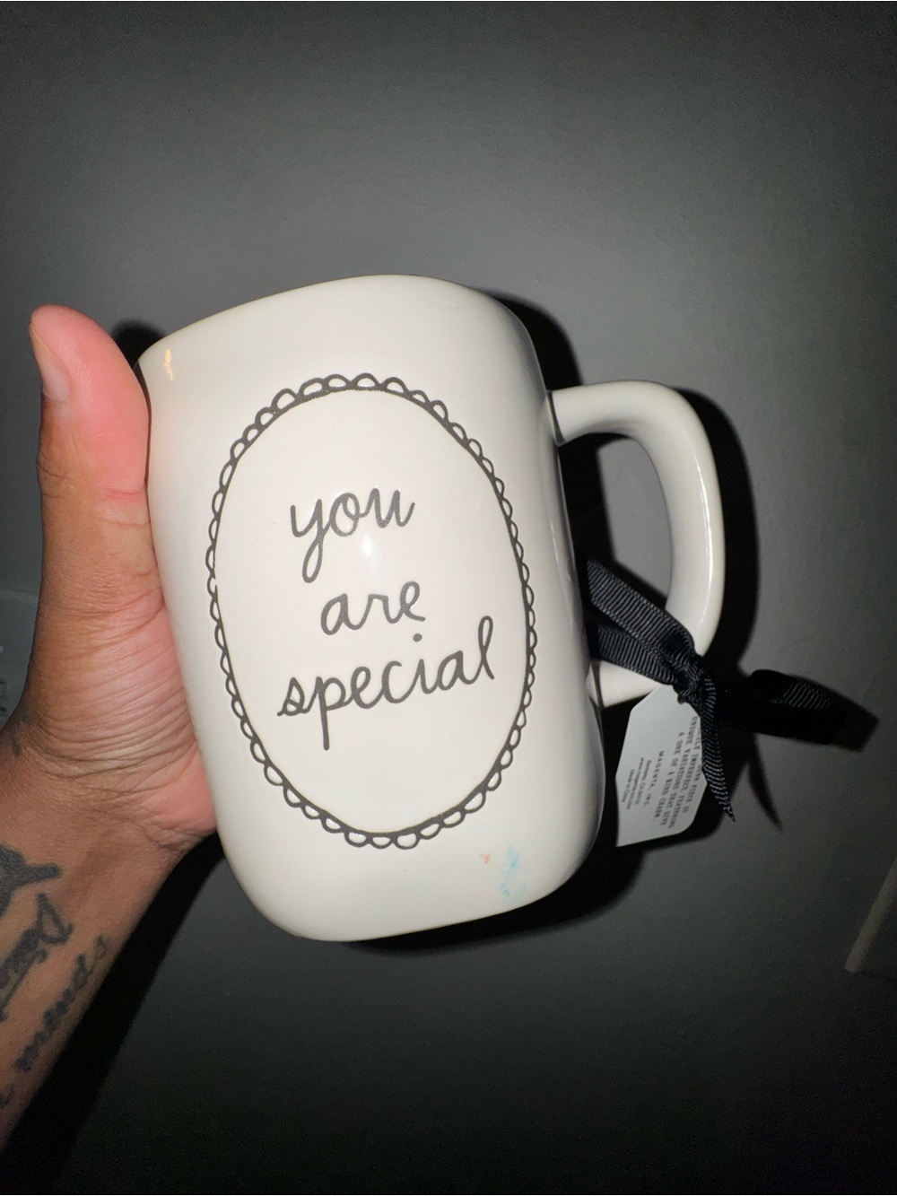 Rae Dunn White 'you are special' Ceramic Mug